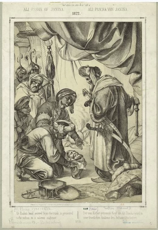 Peter Johann Nepomuk Geiger - Ali Pascha di Janina, Sultano Mahmud II